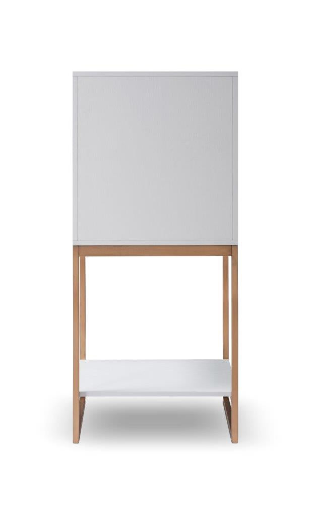Savanna - Bronze & White