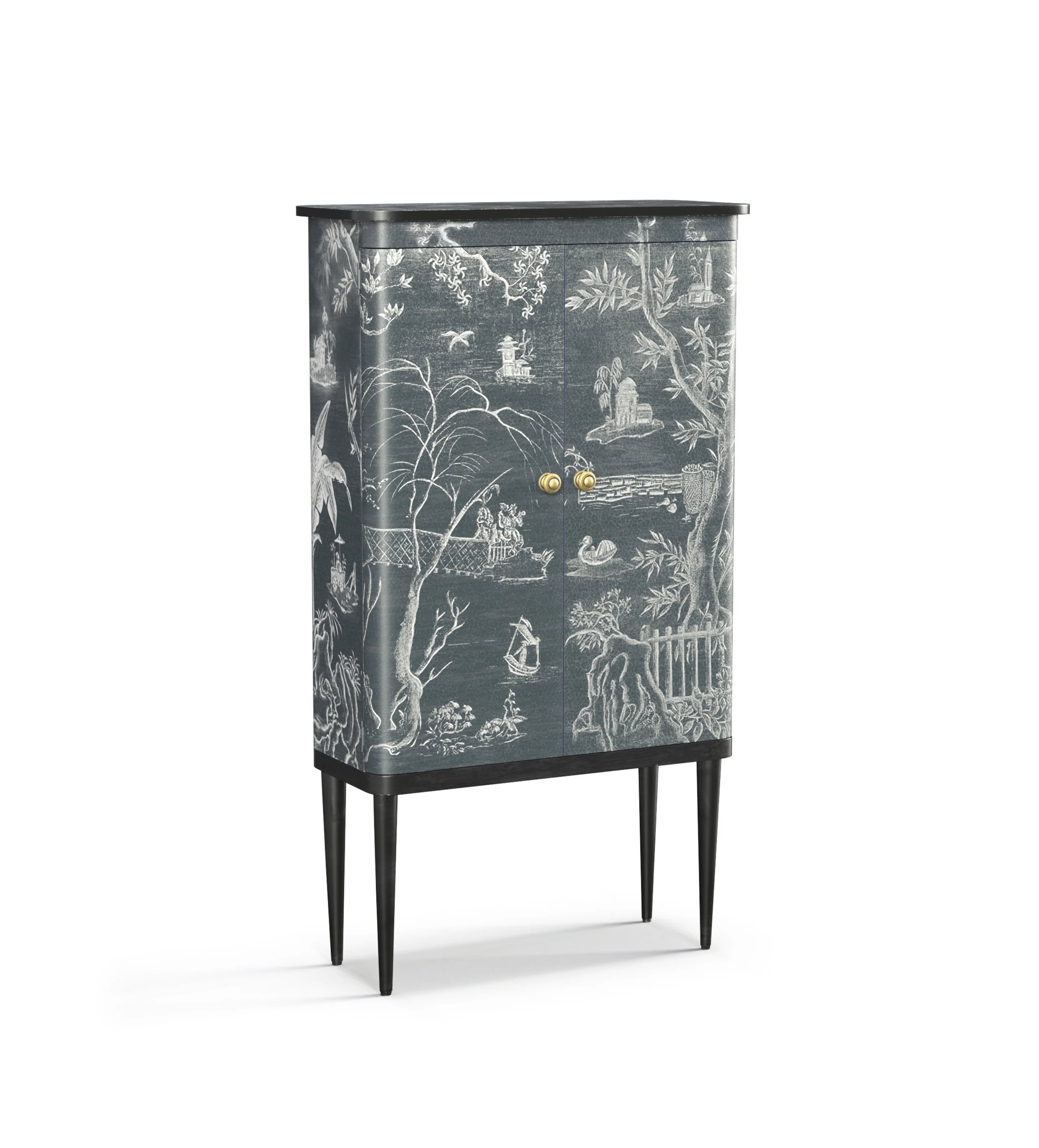 Suzhou Chinoiserie Drinks Cabinet
