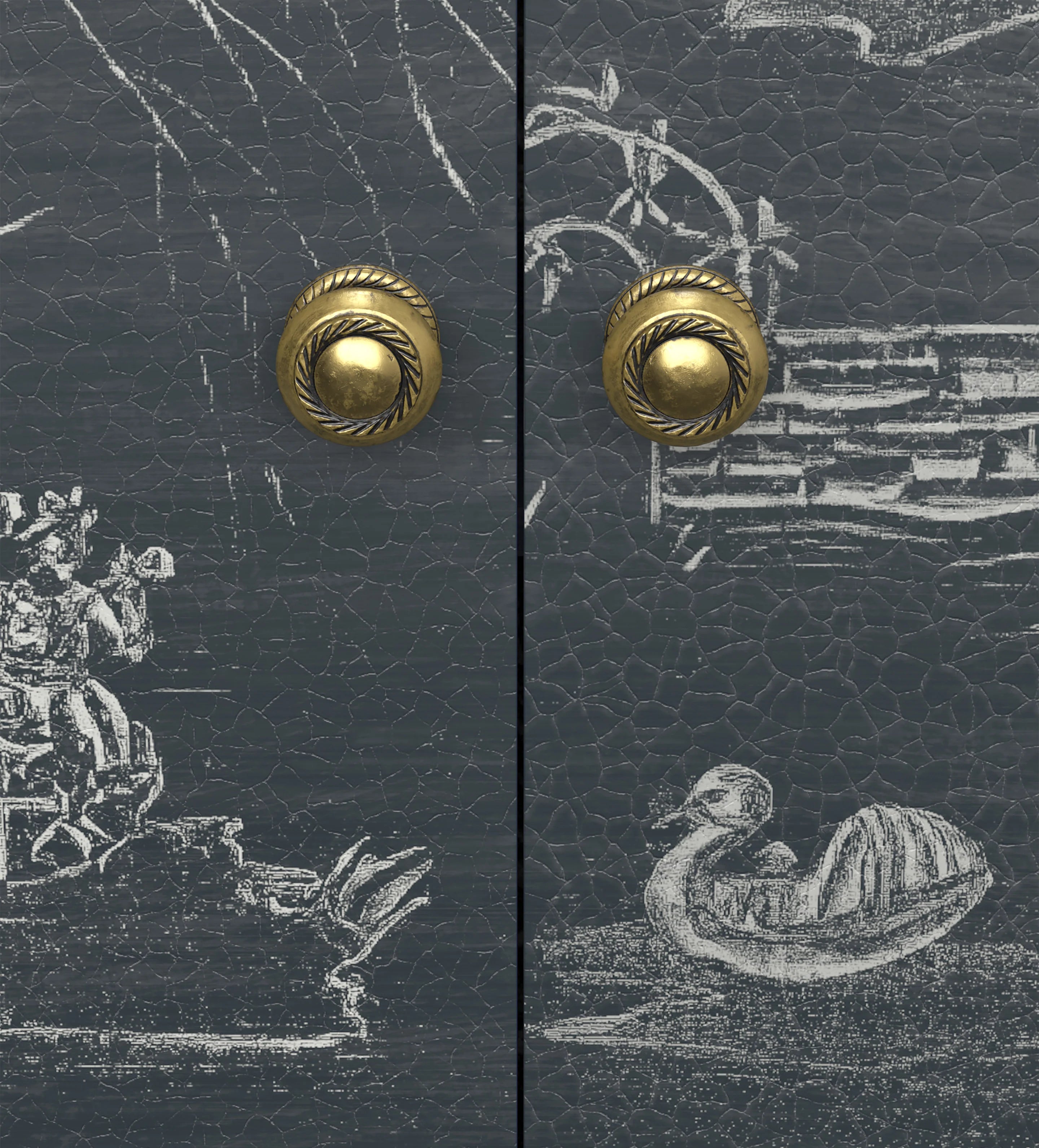 Suzhou Chinoiserie Drinks Cabinet