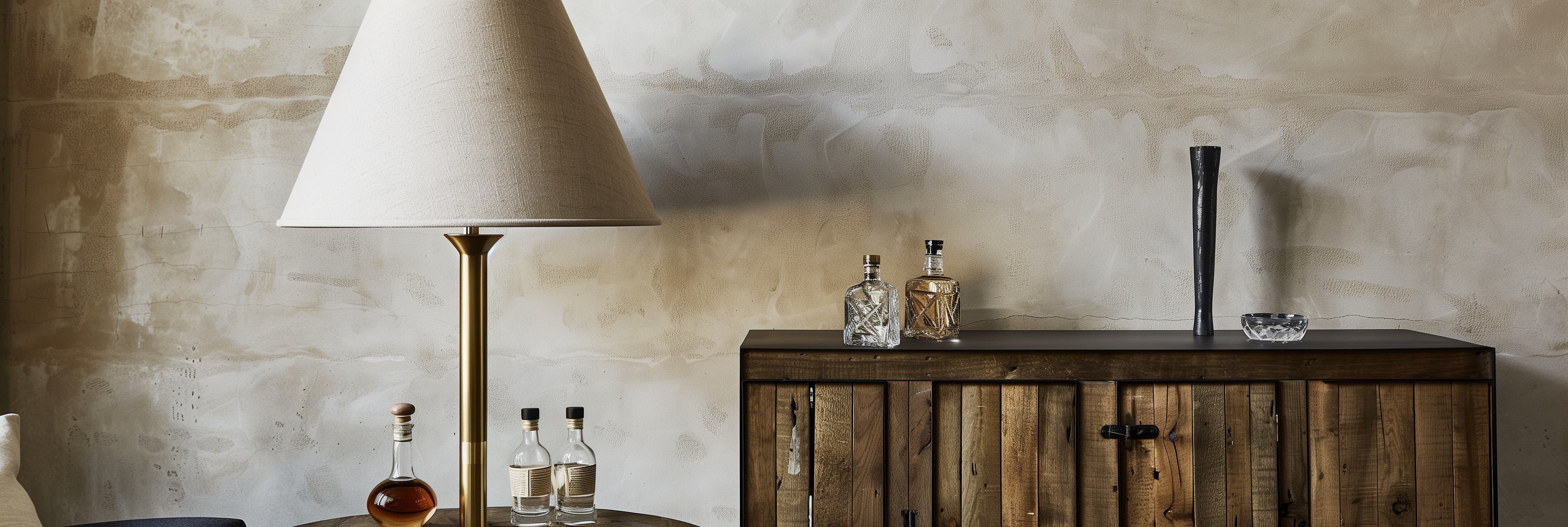 Rustic Drinks Cabinets